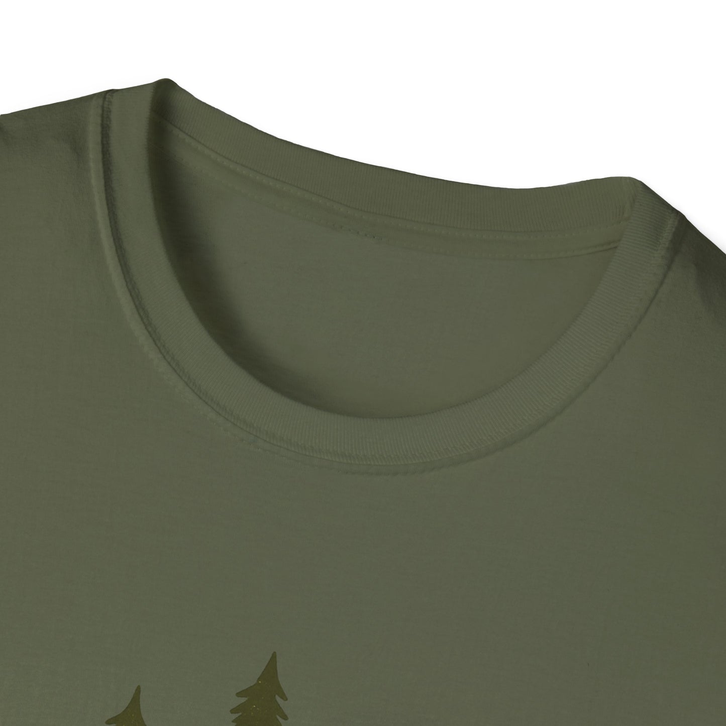 Nature Is My Playground Unisex Softstyle T-Shirt, Bushcraft Life Tee, Outdoor Adventure Apparel, Hiking Gift, Eco-Friendly Shirt