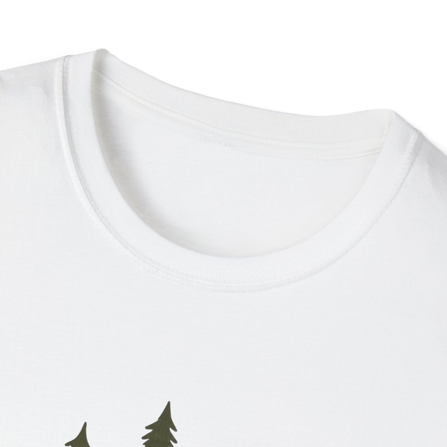 Nature Is My Playground Unisex Softstyle T-Shirt, Bushcraft Life Tee, Outdoor Adventure Apparel, Hiking Gift, Eco-Friendly Shirt
